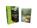 KORAKUNDAH Organic Green Tea (Mint) 250 g | KORAKUNDAH Tulsi Green Tea 25 Dip Bags | Pack of 2 | Total 300g | India's Finest Chamraj Nilgiri Tea - Fast UK Delivery