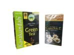KORAKUNDAH Organic Green Tea (Mint) 250 g | KORAKUNDAH Camomile Herbal Infusion 25 Dip Bags | Pack of 2 | Total 300g | India's Finest Chamraj Nilgiri Tea - Fast UK Delivery