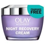 Olay Regenerist Night Recovery Cream, Face Moisturizer with Hyaluronic Acid & Vitamin B3+, 1.7 oz - Fast UK Delivery