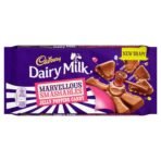 Cadbury Dairy Milk Marvellous Creations Jelly Popping Candy Milk Chocolate Bar, 180 Gm - Fast UK Delivery