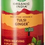 Organic India Tulsi Ginger 100 GM Tin - Fast UK Delivery