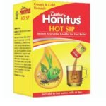 Dabur Honitus Hot Sip - Pack of 7 Sachets (4g x 7)| 100% Ayurvedic Kadha | Provides Instant Relief from Cough, Cold & Sore Throat | Natural Immunity Booster | Unique Blend of 15 Ayurvedic Herbs - Fast UK Delivery