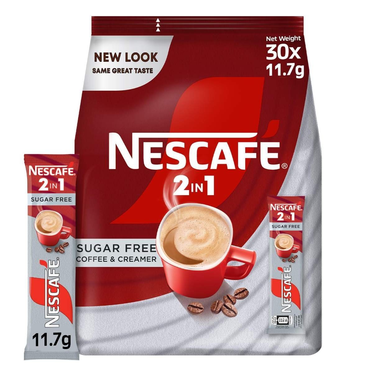 uk8134c4CUbxL-1.jpg Nescafe 2In1 Instant Coffee,11.7G (30 Sachets Per Pouch, 400 Gram) - Fast UK Delivery - Image 1