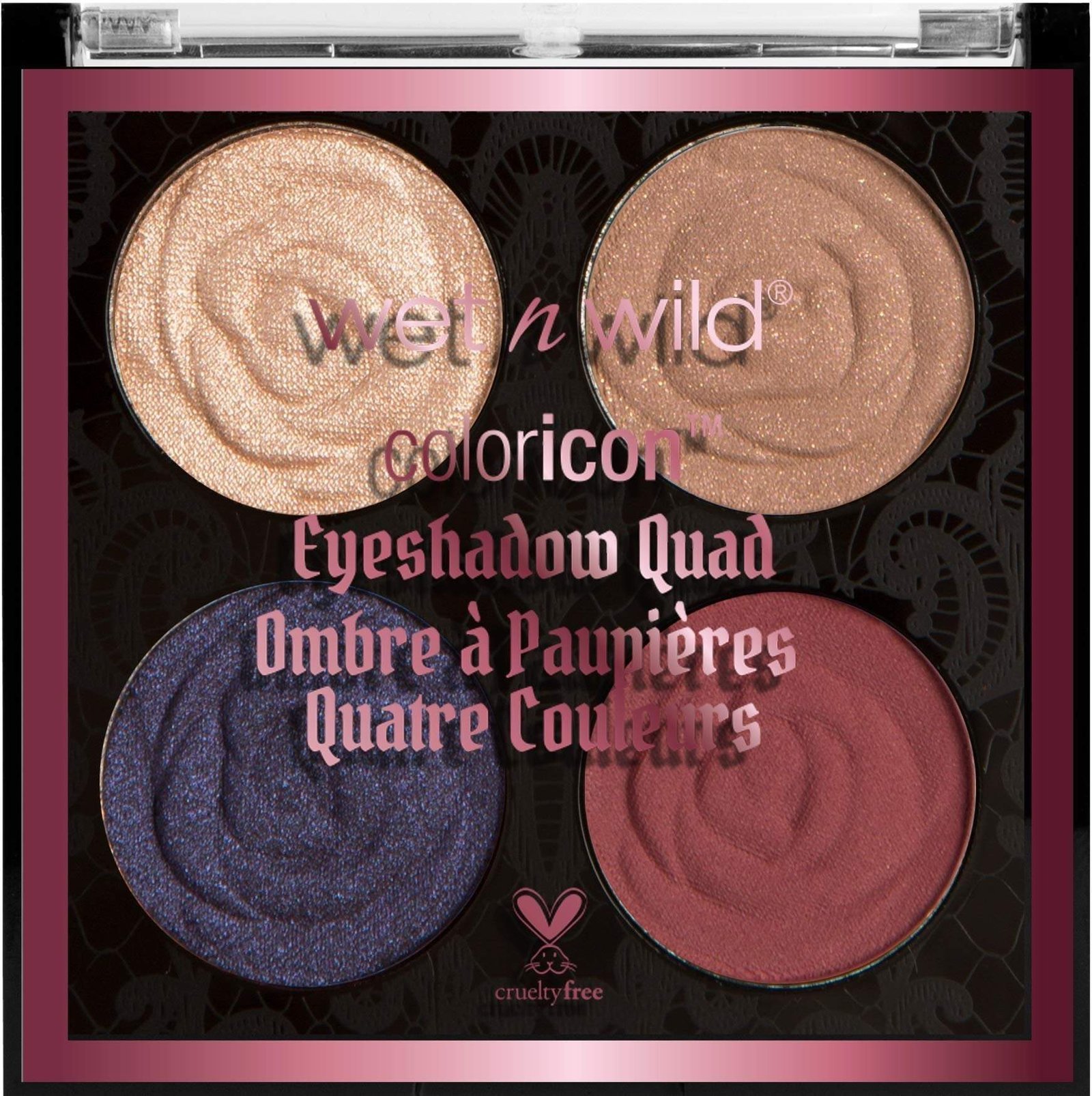 uk8134owaJr7L-1-1.jpg Wet n Wild Color Icon Eyeshadow Quad - Shade 2, Multicolor, 4 g Matte & Shimmery Finish - Fast UK Delivery - Image 1