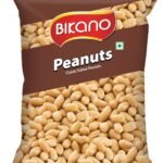 Bikano Peanuts | Crunchy & Roasted Peanuts | Lightly Salted with Black Salt | Perfect Snack for Anytime Munching | High-Protein & Tasty | Healthy & Delicious 200g - Fast UK Delivery