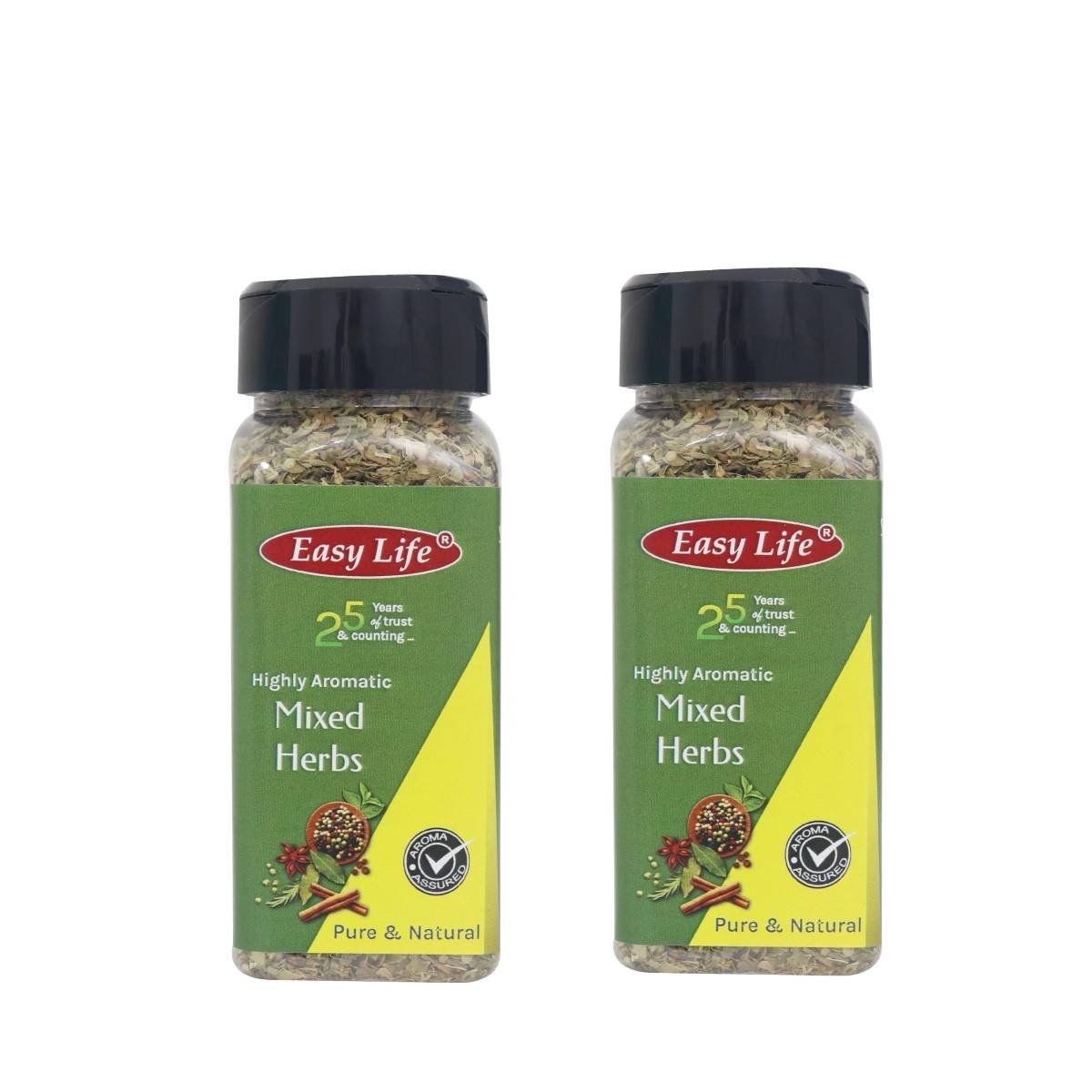 uk816JiyITrkL-1-1.jpg Easy Life Combo of Mixed Herbs 25g (Pack of 2) - Fast UK Delivery - Image 1