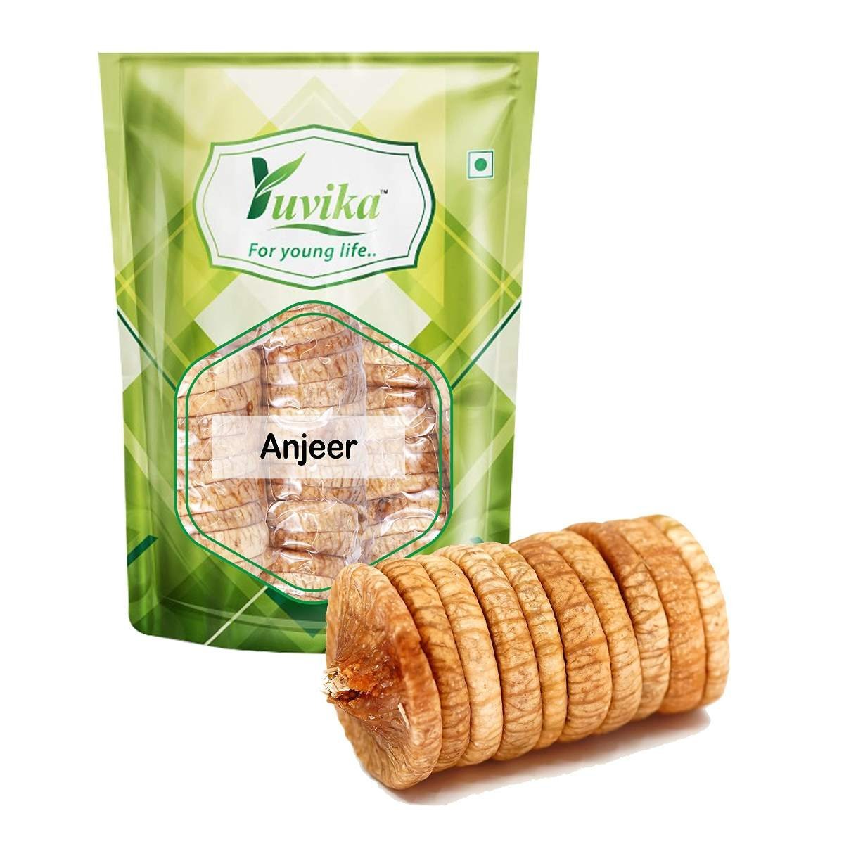 uk817JL9dpiCL-1.jpg YUVIKA Anjeer Figs No. 1 - Afghanistan Afghani Anjir Dry Fruit 250 Grams - Fast UK Delivery - Image 1