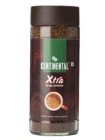 Continental Coffee XTRA Instant Coffee Powder | 200g Jar | 30% Chicory and 70% Robusta Coffee | Medium Roast Instant Coffee | Granulated Instant Coffee - Fast UK Delivery