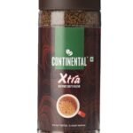 Continental Coffee XTRA Instant Coffee Powder | 200g Jar | 30% Chicory and 70% Robusta Coffee | Medium Roast Instant Coffee | Granulated Instant Coffee - Fast UK Delivery