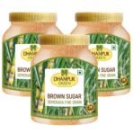 Dhampure Speciality Demerara Sugar Fine Grain, 2.4 Kg (800G X 3) | Demerara Golden Brown Sugarcane | Source Of Minerals | Healthier Substitute For White Sugar | Fine Grain Sugar - Fast UK Delivery