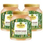 Dhampure Speciality Demerara Sugar Fine Grain, 2.4 Kg (800G X 3) | Demerara Golden Brown Sugarcane | Source Of Minerals | Healthier Substitute For White Sugar | Fine Grain Sugar - Fast UK Delivery