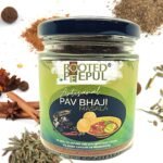 Rooted Peepul - Artisanal Organic Pav Bhaji Masala Powder - Perfect Blend of 22 Pure Authentic Premium Spices - Flavours From Mumbai - Less Chilli, No Added Colours and No Artificial Flavours - 75g - Fast UK Delivery