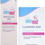 SebaMed Baby Cleansing Bar (150g) & Baby Massage Oil, 150ml Combo - Fast UK Delivery