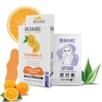 DR.RASHEL Vitamin C Nose Strip With Hazel Extracts Observes Dirt And Oil (10 Strips &10 Wipes) - Fast UK Delivery