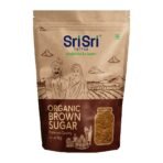Sri Sri Tattva Organic Brown Sugar - 1kg (Pack of 1) - Natural & Refined Cane Sugar - Prime Quality - Rich in Minerals - Fast UK Delivery