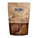 Sri Sri Tattva Organic Brown Sugar - 1kg (Pack of 1) - Natural & Refined Cane Sugar - Prime Quality - Rich in Minerals - Fast UK Delivery