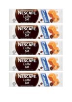 Nescafe Latte Caramel 3 In 1 Sachets Pack Of 5 - Powder, Sachet, 125 Gm - Fast UK Delivery