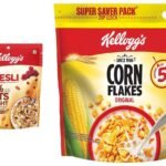 Kellogg's Muesli Nut Delight 240 Gm and Kellogg's Corn Flakes Original 1.2 kg Pack - Fast UK Delivery