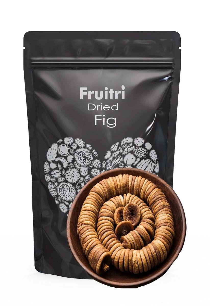 uk81Bh9DxHWL-1.jpg Fruitri Premium Dried Fig, Afghani Anjeer, 500gram - No Added Sugar, No Preservatives,Dry Figs for Weight Management, Digestion, Immunity, Good Health, Rich in Dietary Fiber - Fast UK Delivery - Image 1