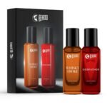 Beardo Whisky Smoke & Godfather Perfume Combo (20 ml x 2) | Spicy, Woody - Oudh Notes of Whisky Smoke & Aromatic, Spicy Notes of Godfather | Lasting Mens Perfume | Ideal gift for men | Valentines day gift for husband | Gift for boyfriend | Gift for Men - Fast UK Delivery