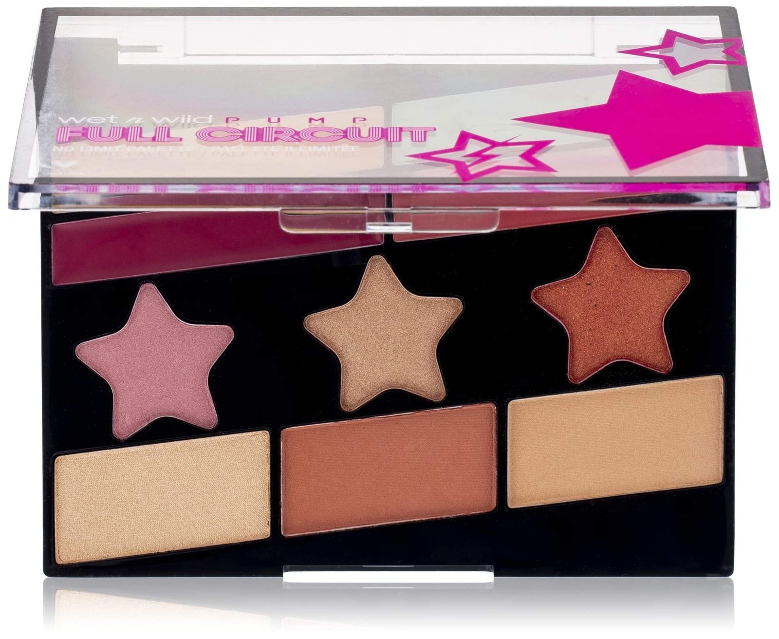 uk81COxA5PqoS-1-1.jpg Wet n Wild Full Circuit Palette - Warm Up, High Pigmentation, Multicolor, 8.6g, Long Lasting Color and Blendability, Perfect for Range of Eye Looks - Fast UK Delivery - Image 1