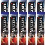 Nescafes Original Decaffeinated Double Filtered Coffee Sticks, 0.06 oz / 1.8 g, 10 Pack (Imported) - Fast UK Delivery
