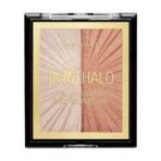 Wet n Wild MegaGlo Hello Halo Blushlighter, Blush and Highlighter Duo, Soft and Buildable Shades with Ultra-reflective, Micro-fine Pearl Pigments, for a Radiant Glow, Vegan, Highlight Bling 5g - Fast UK Delivery