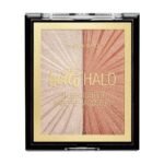 Wet n Wild MegaGlo Hello Halo Blushlighter, Blush and Highlighter Duo, Soft and Buildable Shades with Ultra-reflective, Micro-fine Pearl Pigments, for a Radiant Glow, Vegan, Highlight Bling 5g - Fast UK Delivery