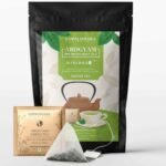 Gopaldhara Green Tea Bag | Premium Arogyam Green Whole Leaf | First Flush Detox Green Tea | 20 pcs. Envelope Pyramid Tea Bags - Fast UK Delivery
