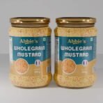 Abbie's Wholegrain Mustard 700 g, 2 Pack's of 350 g each || For Salad Dressings, Marinades, Sandwiches || Classic French Recipe - Fast UK Delivery