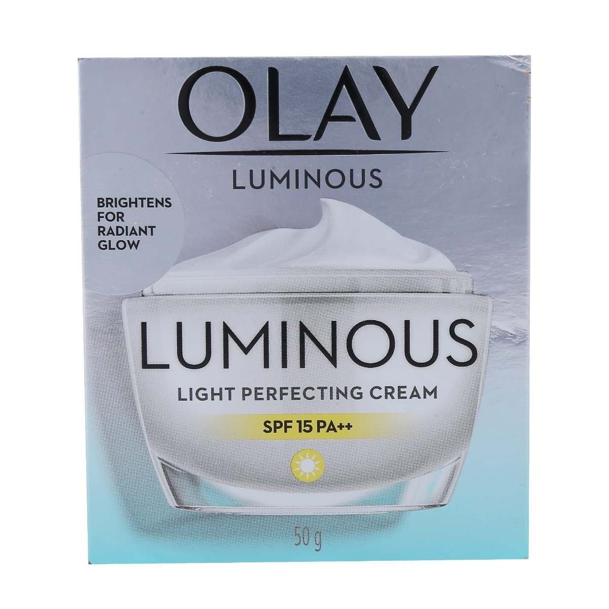 uk81E1HT-fjL-1.jpg Olay Day Cream: Luminous Moisturiser (Spf 24), 50 g - Fast UK Delivery - Image 1