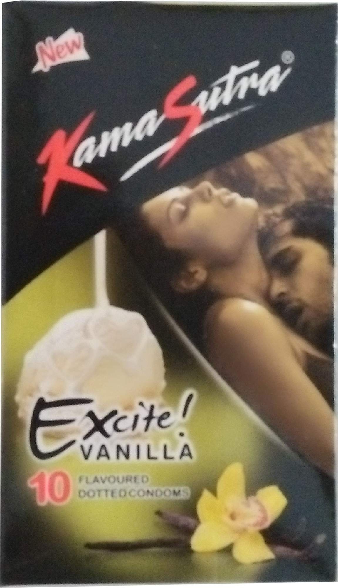 uk81FbZCBKEL-1.jpg Kamasutra Vanilla Flavoured Condoms - 10s Packet (5) - Fast UK Delivery - Image 1