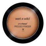 Wet n Wild Photo Focus Pressed Powder for Flawless, Lightweight, Long-lasting Coverage - Tan Beige Shade, All Skin Types, 7.5g - Fast UK Delivery