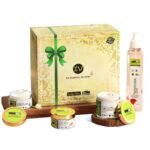 Indus Valley Skincare Combo Kit Light Day Cream with SPF 25 (100 ml) | Night Cream (50 ml) | Under Eye Cream (50 ml) with Rose Water (250 ml) - Festive Gifting Pack for All skin type - Fast UK Delivery