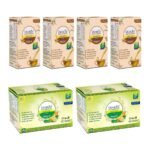 Diabliss Ginger Tea 10 x 10g Sachets pack of 4 & Lemon Tea 30 x 10g Sachets pack of 2 Combo Pack - Low Glycemix Index (GI) Diabetic Friendly