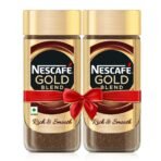 NESCAFE Gold Instant Coffee Powder | Premium Imported Coffee | Freeze Dried | Rich & Smooth Taste |2 * 185g Jars - Fast UK Delivery