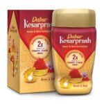 DABUR Kesarprash 450G|Ayurvedic Immunity Booster For Adults & Elder|Builds Energy, Strength & Stamina|Strengthens Bones|Enriched Revitalizer|Enriched With Kesar & Moti|Scientifically Tested - Fast UK Delivery