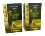 KORAKUNDAH Green Tea | 25 Dip Tea Bags of 2 grams each | Pack of 2 | Total 100 g | India's Finest Organic Tea | Chamraj Nilgiri Tea - Fast UK Delivery