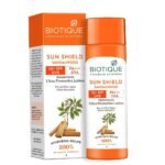 Biotique Sandalwood Sunscreen Ultra Soothing Face Lotion, SPF 50+ |Ultra Protective Lotion| Keeps Skin Soft, Fair and Moisturized| Water Resistant| For All Skin Types| 190ml - Fast UK Delivery