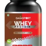 GAIA Sport Whey Protein Irish Chocolate Flavor 1 KG - Fast UK Delivery