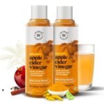 Wellbeing Nutrition Apple Cider Vinegar with Turmeric, Amla, Cinnamon and Black Pepper | Raw Unfiltered with 2X The Mother | Weight Management, Boost Immunity & Detox, Skin Health | 500ml - Pack of 2 - Fast UK Delivery