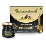IndianJadiBooti Pure Himalayan Shilajit | For Better Performance, Power, Stamina and Strength | Builds Immunity (20 Grams)