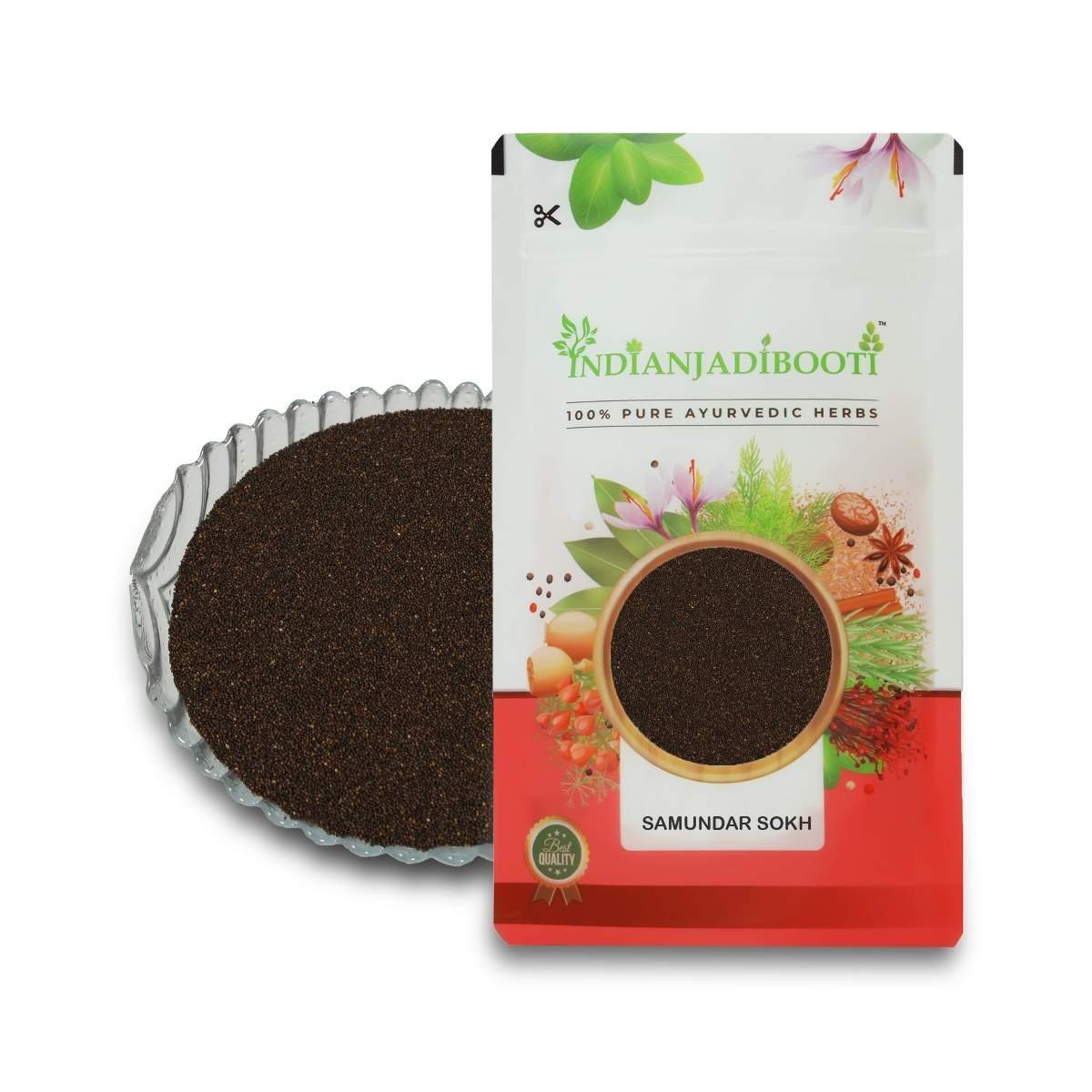 uk81QV-dMMzL-1.jpg IndianJadiBooti Samunder Sokh - Kamarkas Seeds - Samudra Sosh - Samundar Sokh - Convolvulaceae, 100 Grams - Image 1