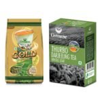 GOODRICKE Combo Pack - Thurbo Darjeeling & Supercup Gold Tea - 250gm each (Pack Of 2) | 100% Pure & Original Single Estate Whole Leaf Tea | Premium Assam & Darjeeling Loose Tea Leaves With Rich Taste - Fast UK Delivery