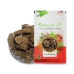 IndianJadiBooti Pushkarmool - Pushkar Mool - Orris Root - Inula Racemosa, 100 Grams Pack