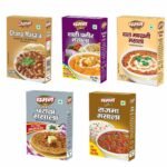 Chaman Masala Mix Combo Pack Of 5 Indian Masala Mixes for Chana, Shahi Paneer, Dal Makhni, Paratha, and Rajma | Spice Blends for Rich, Aromatic Curries | Easy-to-Use Masala Pack | 5 Varieties - Fast UK Delivery
