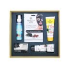 AYOUTHVEDA Anti Pollution & Detoxifying Luxury| Charcoal & Coffee Face Serum Sheet Mask,Charcoal Face Wash,Charcoal Castile Soap, Sun Turn Spf 30 Sunscreen & Ocean Dew Mist|Valentine Day Gift (Pack Of 5) - Fast UK Delivery
