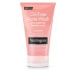 Neutrogena Oil-Free Acne Wash Foaming Scrub, Pink Grapefruit, 4.2 Ounce - Fast UK Delivery