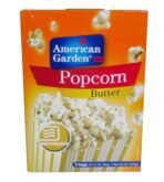 American Garden Popcorn - Butter, 273g Carton - Fast UK Delivery