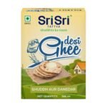 Sri Sri TATTVA shuddhta ka naam Desi Ghee - 500ml Shuddh Aur Danedar for Better Digestion and Immunity (500 ml) - Fast UK Delivery
